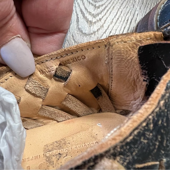 NWT Bed Stu Las Cruces Huarache Woven Pointed Toe SZ 6 - Picture 6 of 8